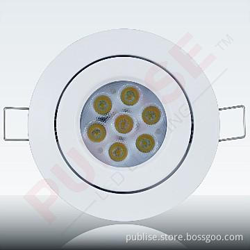 white 10W LED Down lights  Cabinet lamp 7CREE-XTE Fixed